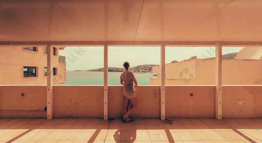 室内环境装饰观赏风景背景图片