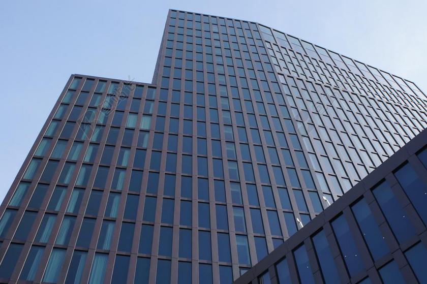 灰色建筑现代灰色的现代大楼表面背景图片