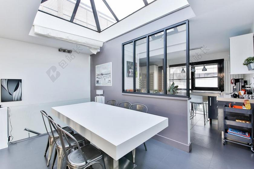 饭厅 工业装饰 现代装饰 工业德科 留 工业厨房