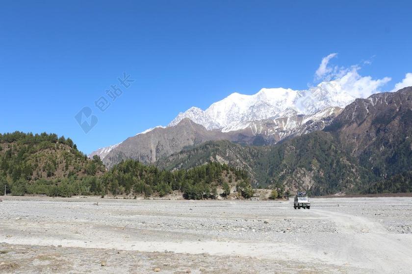干河 河路 河 风景 山 景观 河床