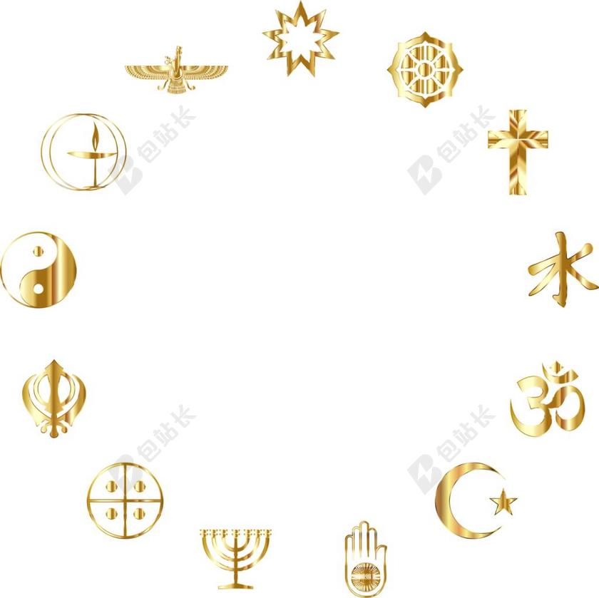 侧影 黑 宗教 伦理 道德 符号 巴哈伊 明星 佛教 法轮