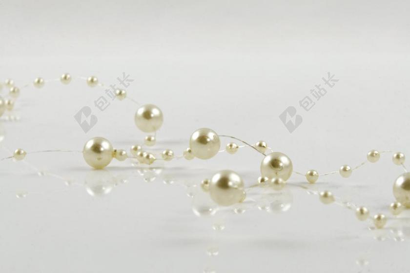 珠 德卡 装饰 人造珍珠 塑料 珠宝 餐桌装饰 背景 壁纸