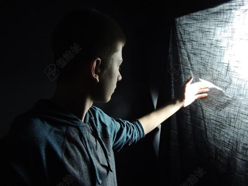 艺术男子画家背景图片