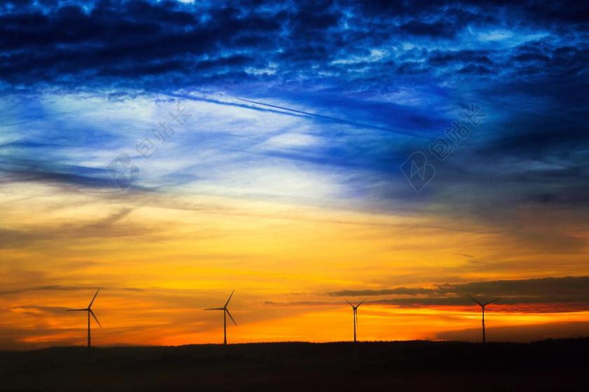 唯美日出景色背景图片