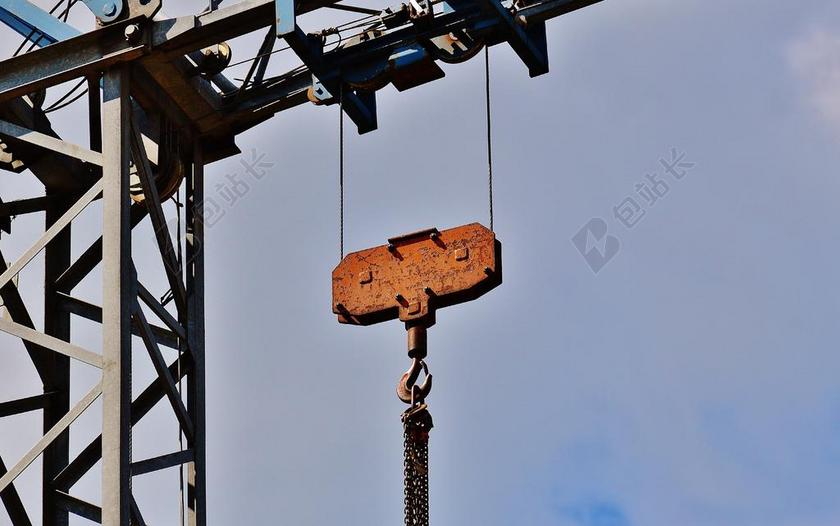 现代城市建筑重工业建筑背景图片