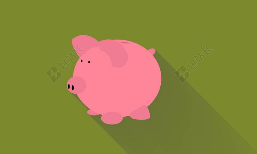 存钱 银行 小猪 财经 猪 业务 储蓄 硬币 金融 富