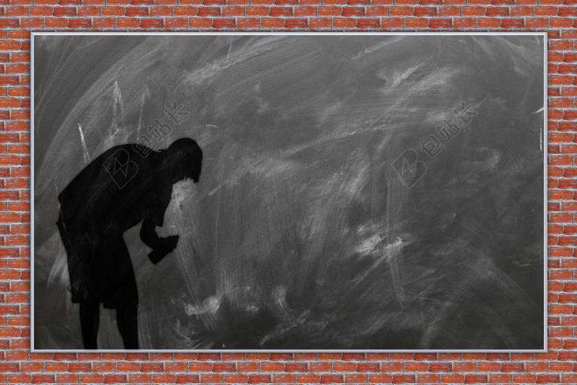 黑色广告黑板背景图片