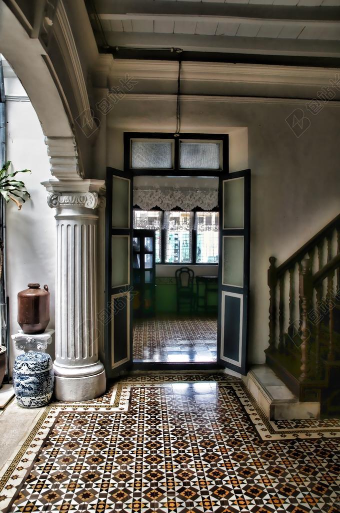 泰国 普吉岛 别墅 阳台 支柱 华丽