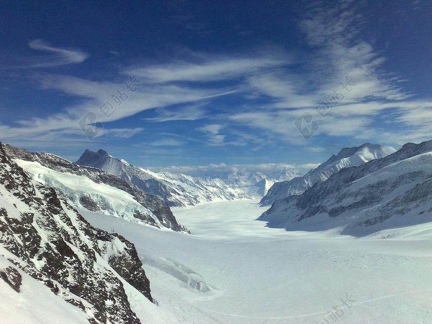 ALETSCH 冰川 KONKORDIAPLATZ 少女峰地区