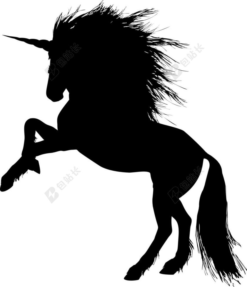 动物 马 饲养 侧影 骑 交通 生物 幻想 虚构 号角
