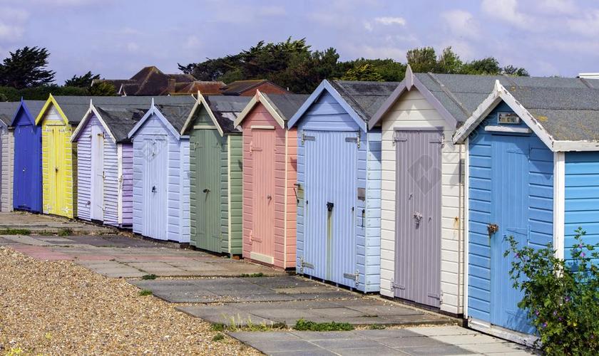 海滩小屋 海滩上的房子 木屋 木 海滩 房子 小屋 夏天