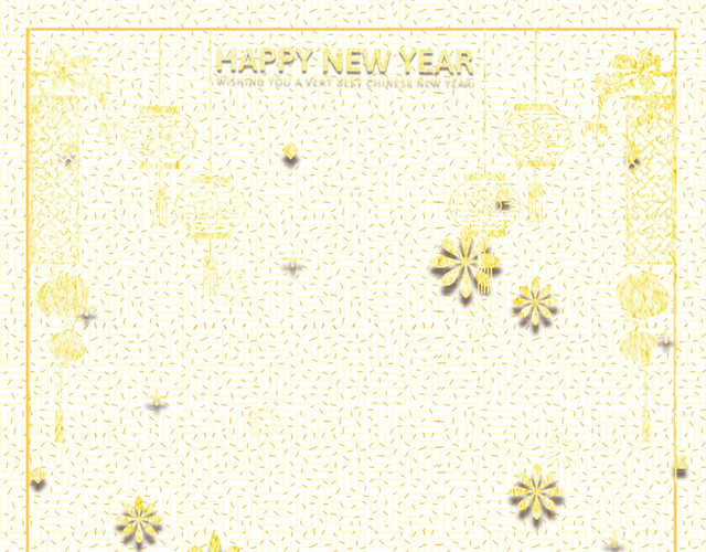 新年金色时尚背景边框PSD分层图新年金色时