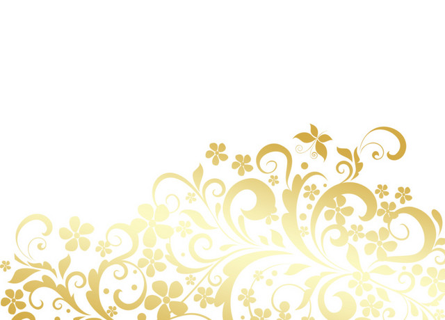 金色欧式花纹背景