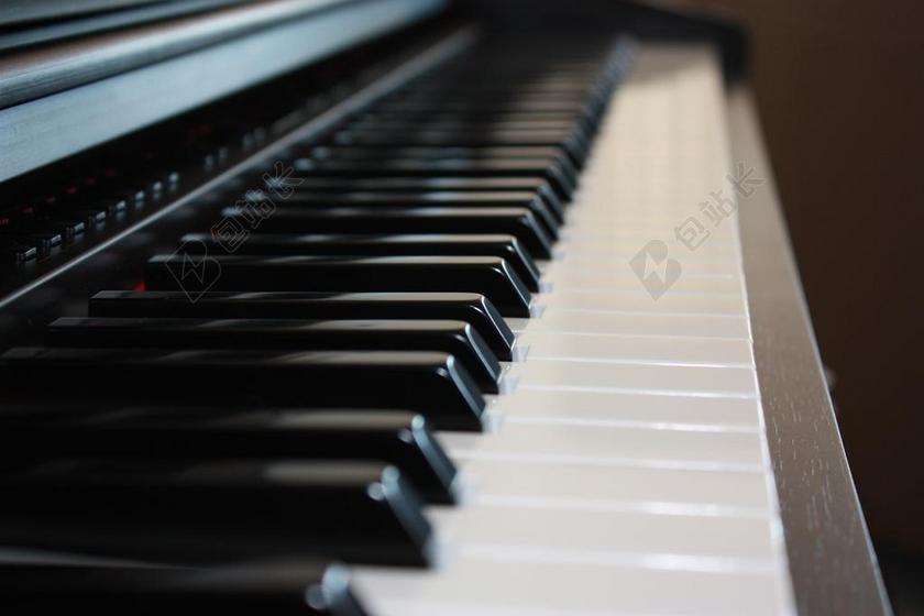 音乐钢琴背景图片