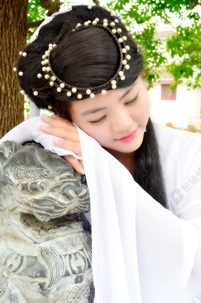 小憩 微笑 古装 艺术照