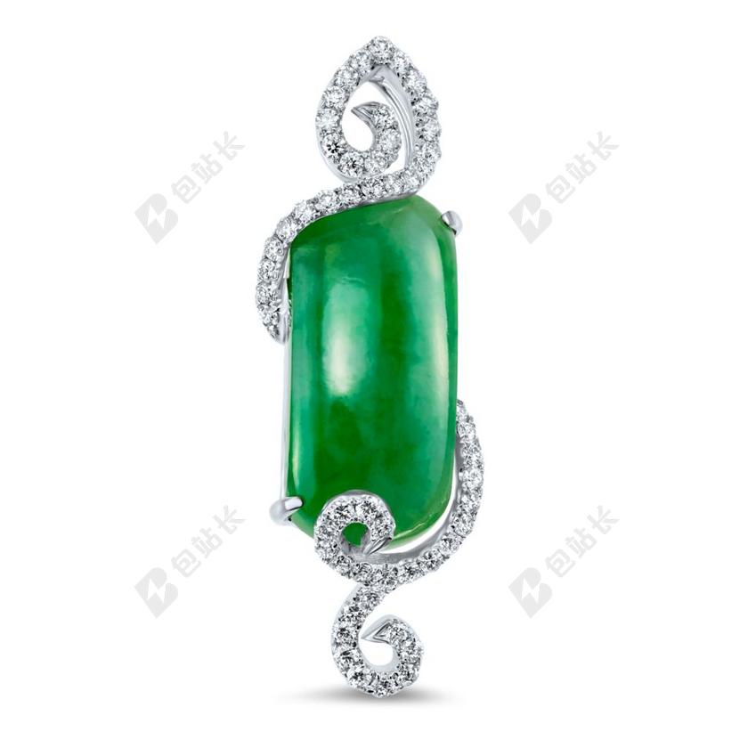 美丽的祖母绿背景图片