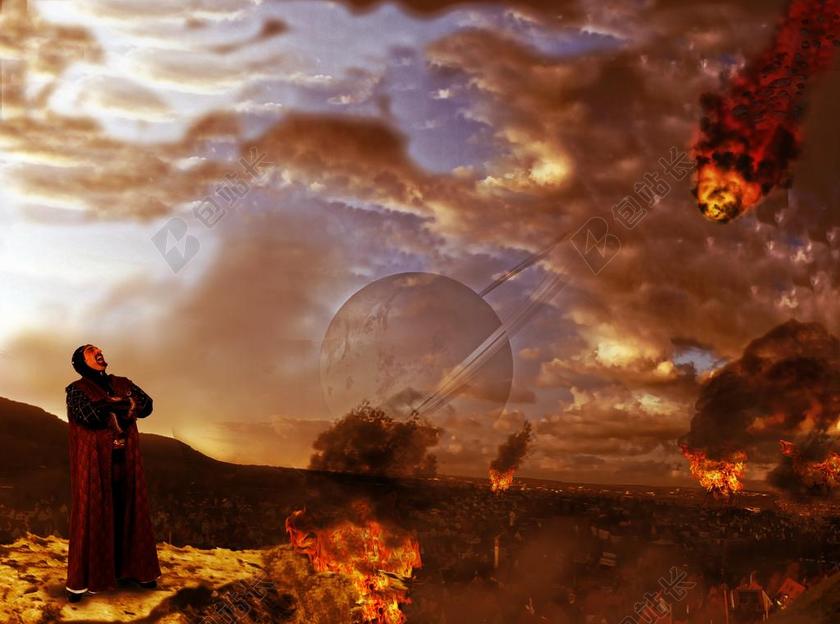 世界末日 男子 人的 先知 魔术 魔术师 火 KOMENTER