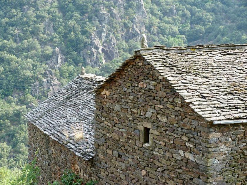 房屋 山村 老村 RUSTIQUEFRANCE 李 屋顶