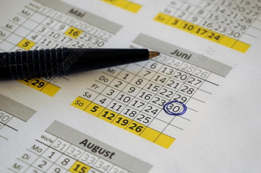 日历 年历 办公室 日期 规划 计划 注意 一年 2016