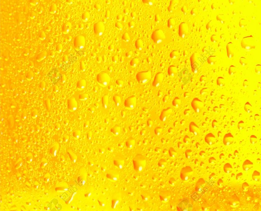 橘黄色窗户水滴背景图片