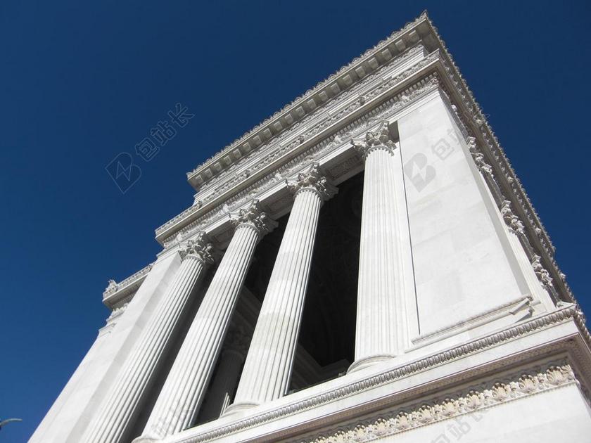 埃马努埃莱 罗马 意大利 国家博物馆 柱状