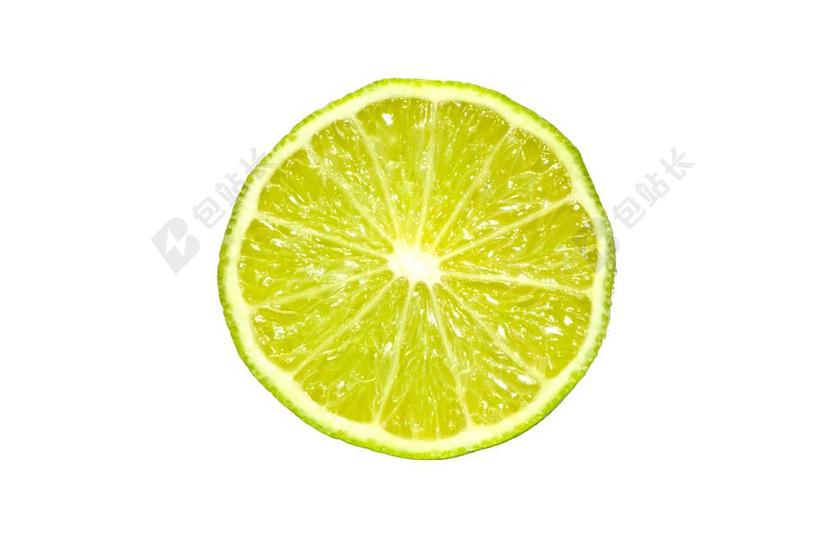 酸橙 水果 酸 绿色 柑橘 饮食 切片