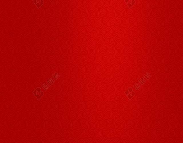 水纹中国风红色背景PSD分层H5背景