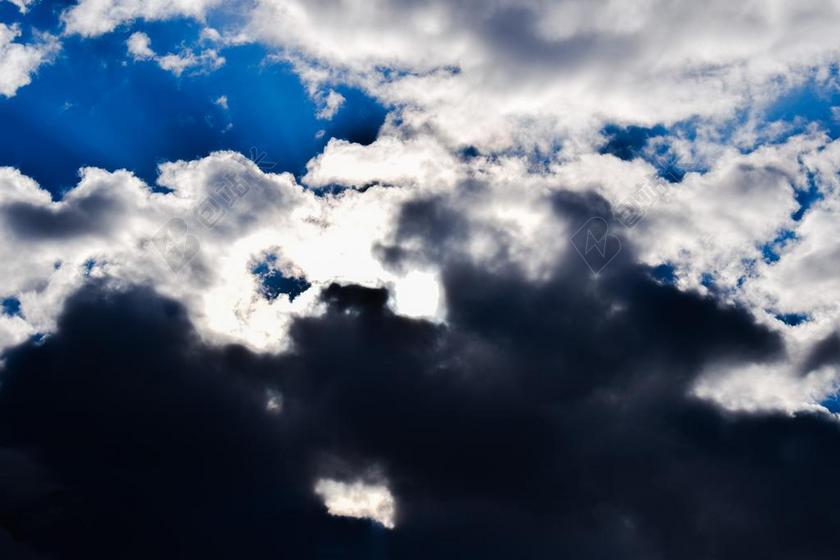 摄影唯美天空的云背景图片