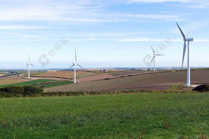 风 风力涡轮机 能源 权力 涡轮 电力 环境 可再生 发电机