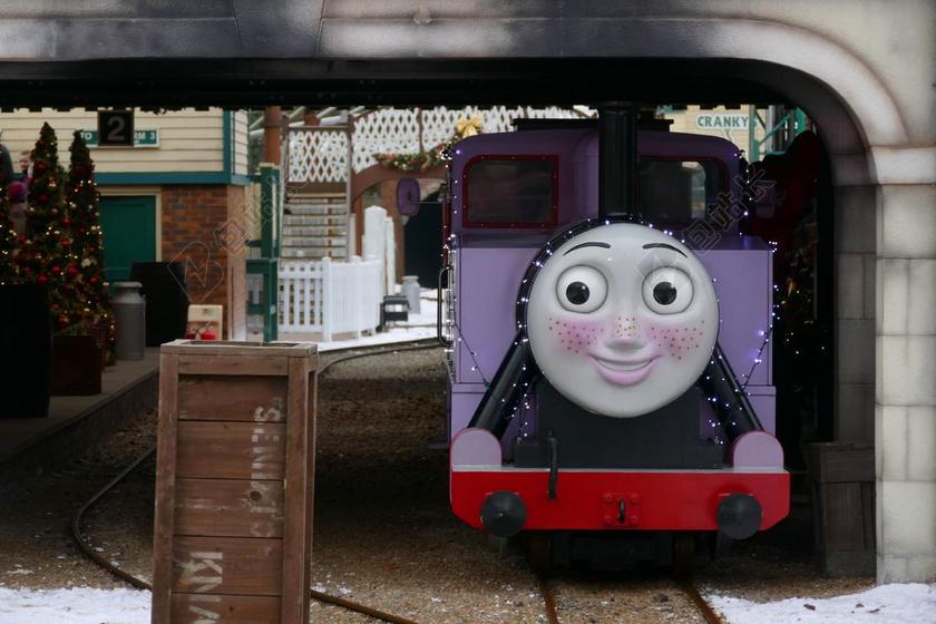 广告简约卡通火车背景图片