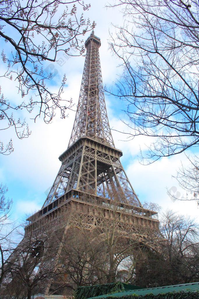 巴黎 埃菲尔铁塔 TR 塔 法国 欧洲 旅游 城市 建设
