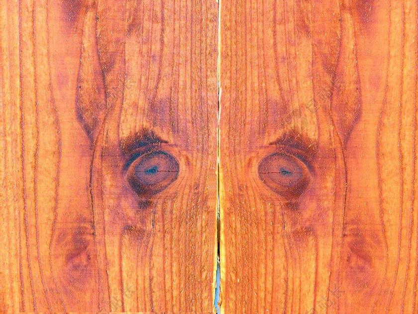 橙黄色建筑纹理木材性质特写室内设计背景图片