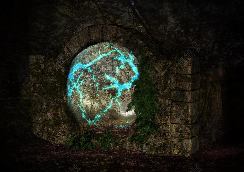 石门 幻想 废墟 心情 文化遗址 历史 ZEITSPRUNG