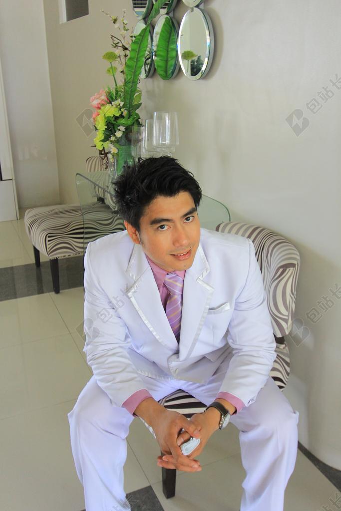 帅哥 商人 家伙 业务 英俊 男 年轻 人 男子 成人