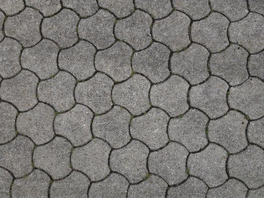 灰色的路砖背景图片