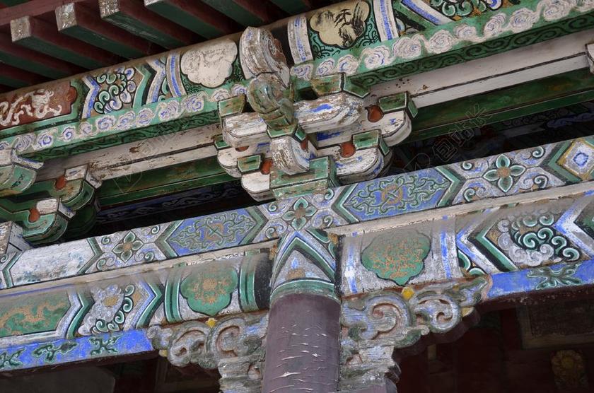 彩画 斗拱 古建