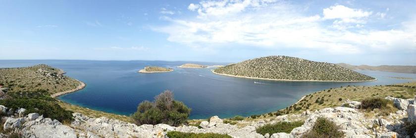 离岛美丽海景自然景观背景图片