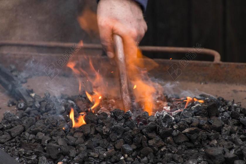 工匠 火 冶金 煤炭