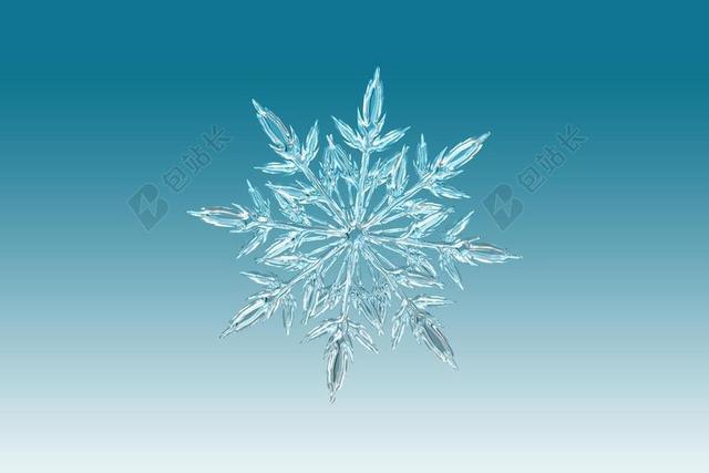 冰晶体水晶雪花圣诞节圣诞装饰来临圣诞前夕闪光