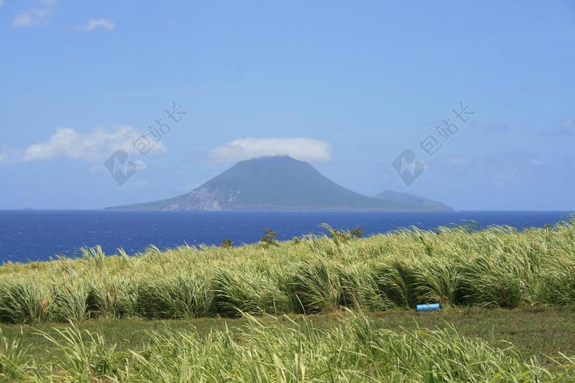 火山 火山活动 山 岩浆 地质学 云 NAVIS 加勒比海