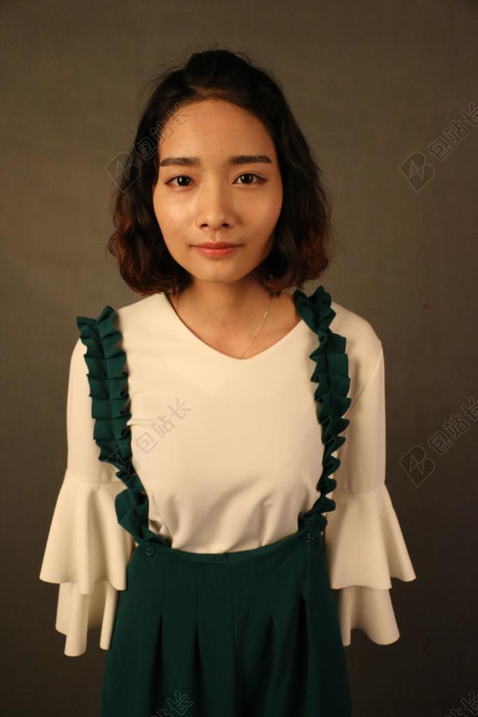 人像 摄影 模特 女人 中文 年轻 面对