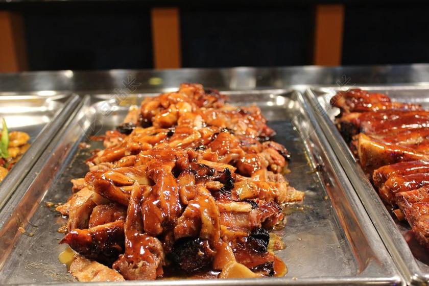 烤排骨 牛肉 晚餐