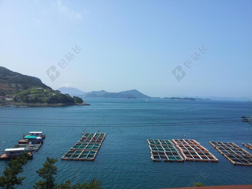 海 渔业 景观