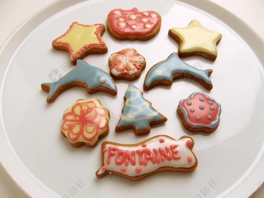 蛋糕 套房 食品 糖 烘焙食品 曲奇饼 蛋清 结冰 脸