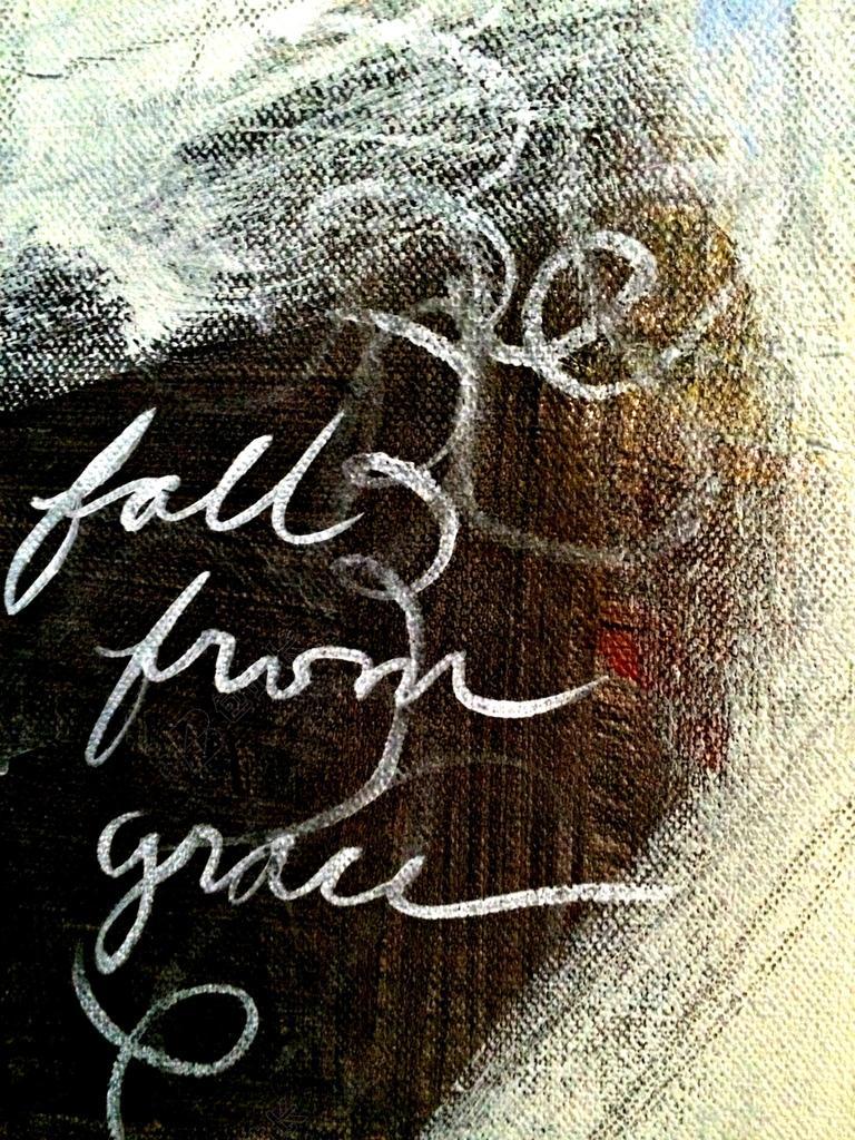 艺术抽象凌乱的白色字体背景图片