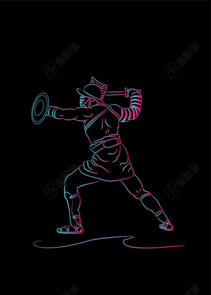 斗士 士兵 男子 战斗机 战士 战斗 罗马 角斗游戏