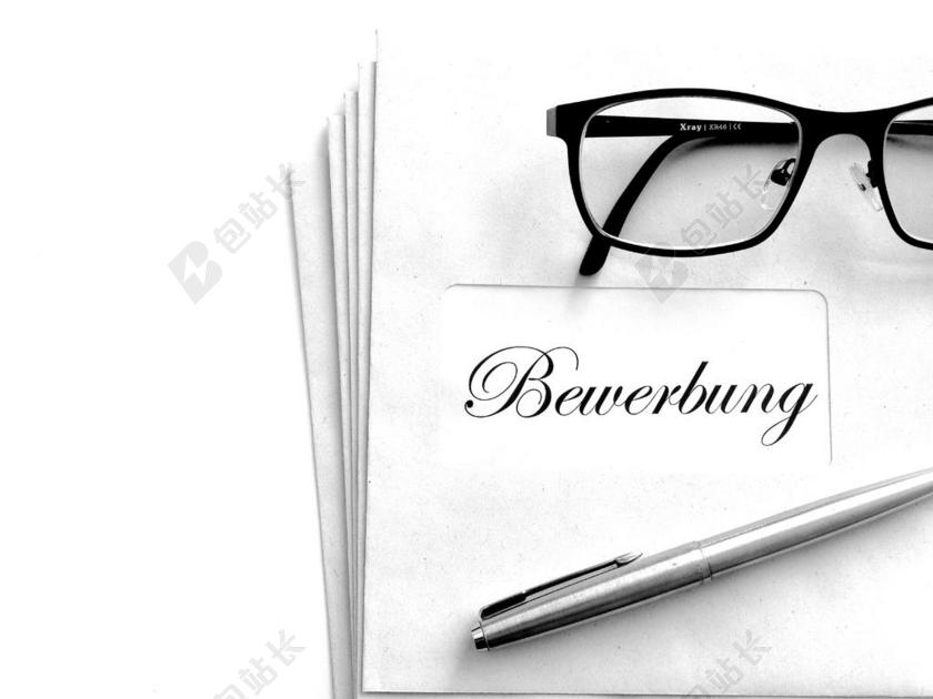 广告时尚求职简历背景图片