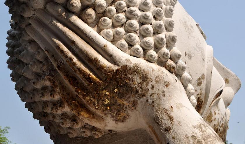 佛 黄金 大城 泰国 庙 佛教