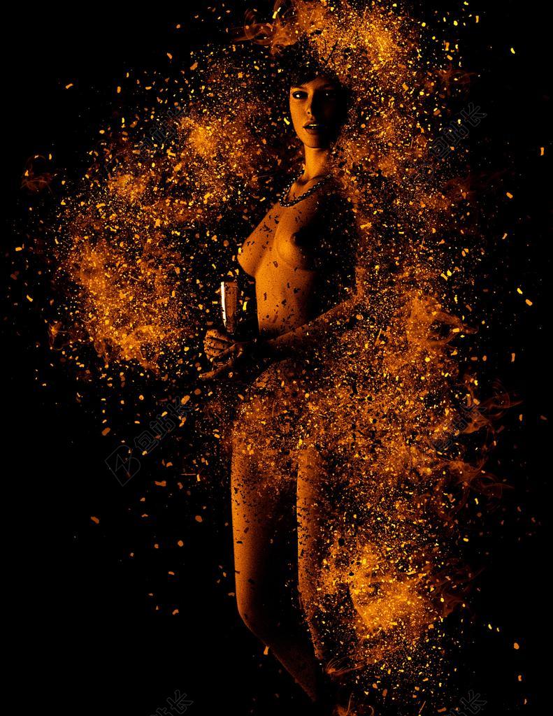 女子 赤裸裸 行为 皮肤 艺术 正文 女性 情色 女性气质