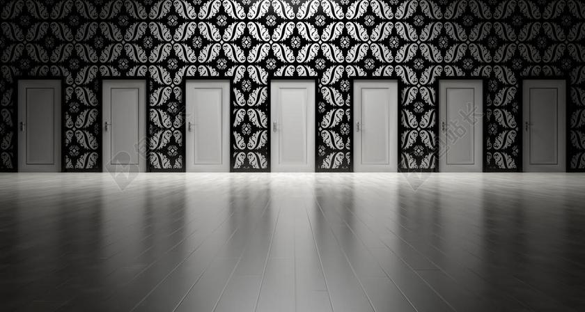 门 选择 开放 决定 机会 职业生涯 选项 入口 挑战